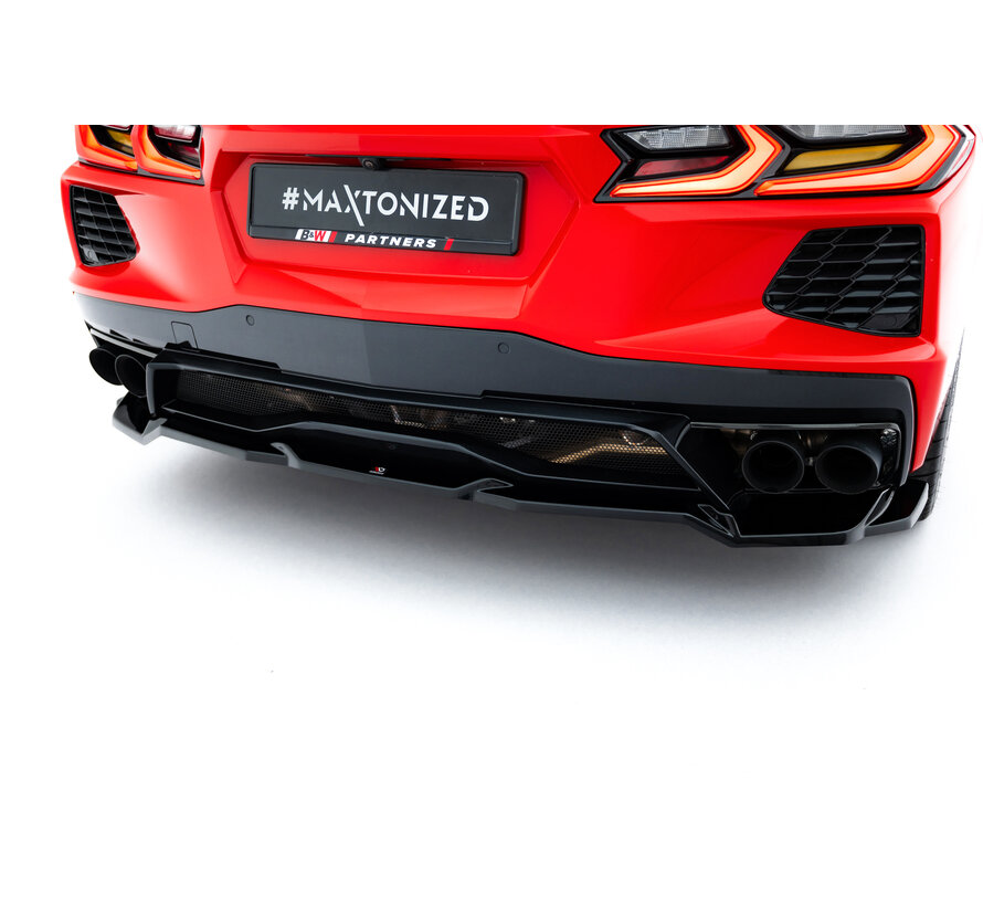 Maxton Design Set of Splitters Chevrolet Corvette C8