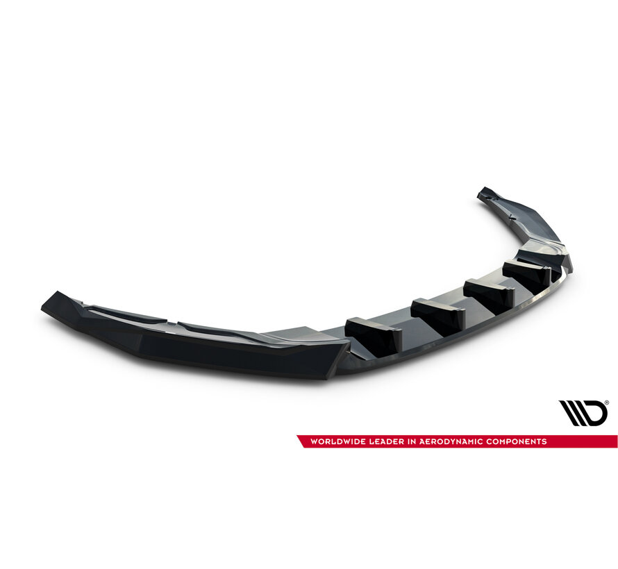 Maxton Design Front Splitter Skoda Octavia Sportline Liftback / Combi Mk4 Facelift