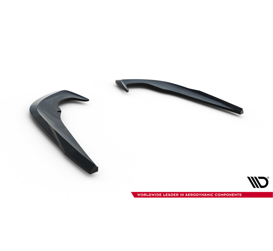 Maxton Design Rear Side Splitters Skoda Octavia Sportline Liftback / Combi Mk4 Facelift