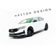 Maxton Design Maxton Design Set of Splitters Skoda Octavia Sportline Liftback / Combi Mk4 Facelift