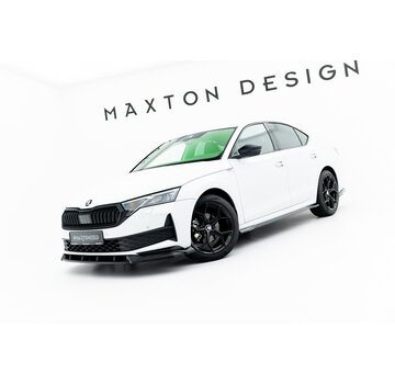 Maxton Design Maxton Design Set of Splitters Skoda Octavia Sportline Liftback / Combi Mk4 Facelift