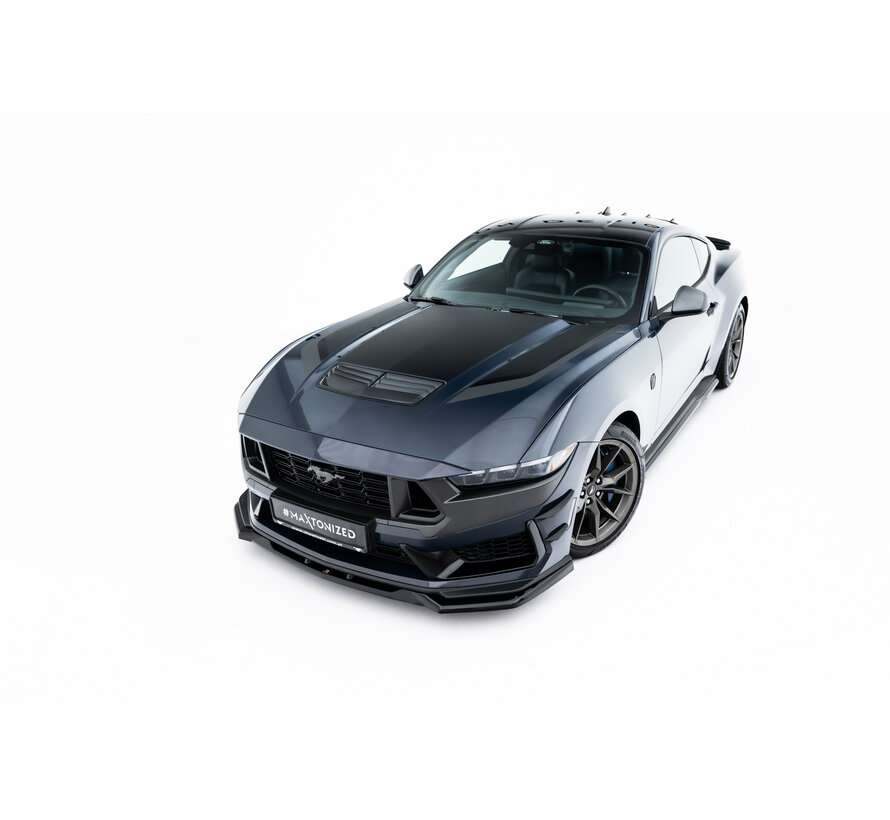 Maxton Design Front Splitter V.2 Ford Mustang Dark Horse Mk7