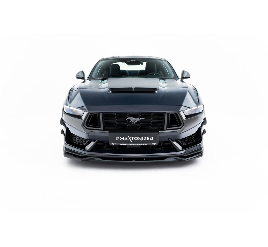 Maxton Design Front Splitter V.2 Ford Mustang Dark Horse Mk7