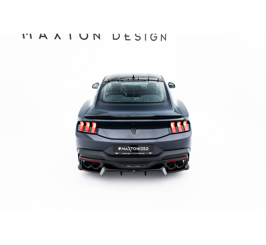 Maxton Design The extension of the rear window Ford Mustang Dark Horse Mk7