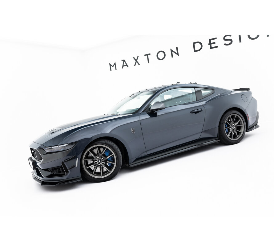 Maxton Design Side Skirts Diffusers Ford Mustang Dark Horse Mk7