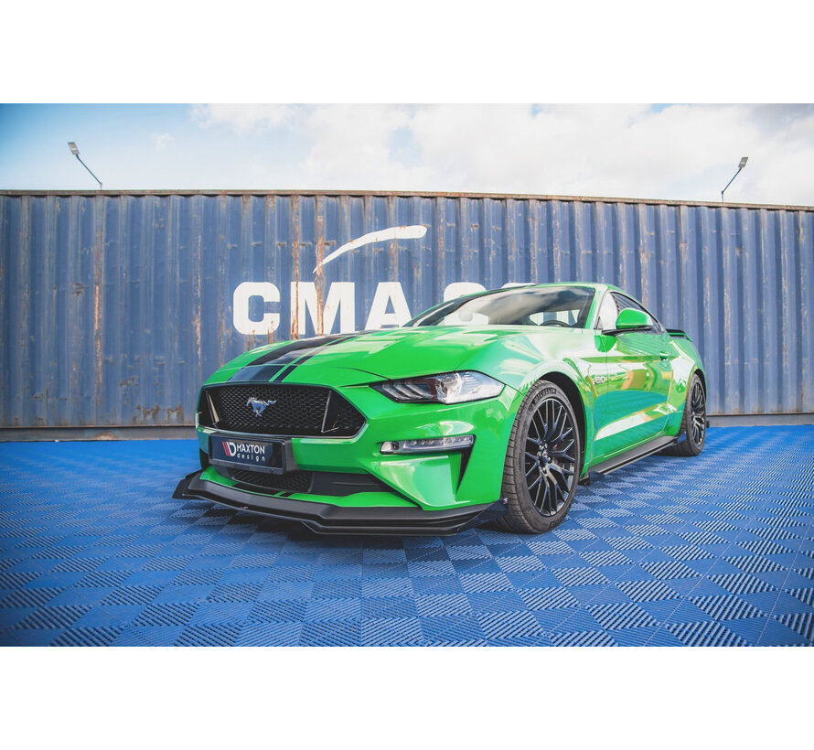Maxton Design Front Flaps Flaps Ford Mustang GT Mk6 Facelift