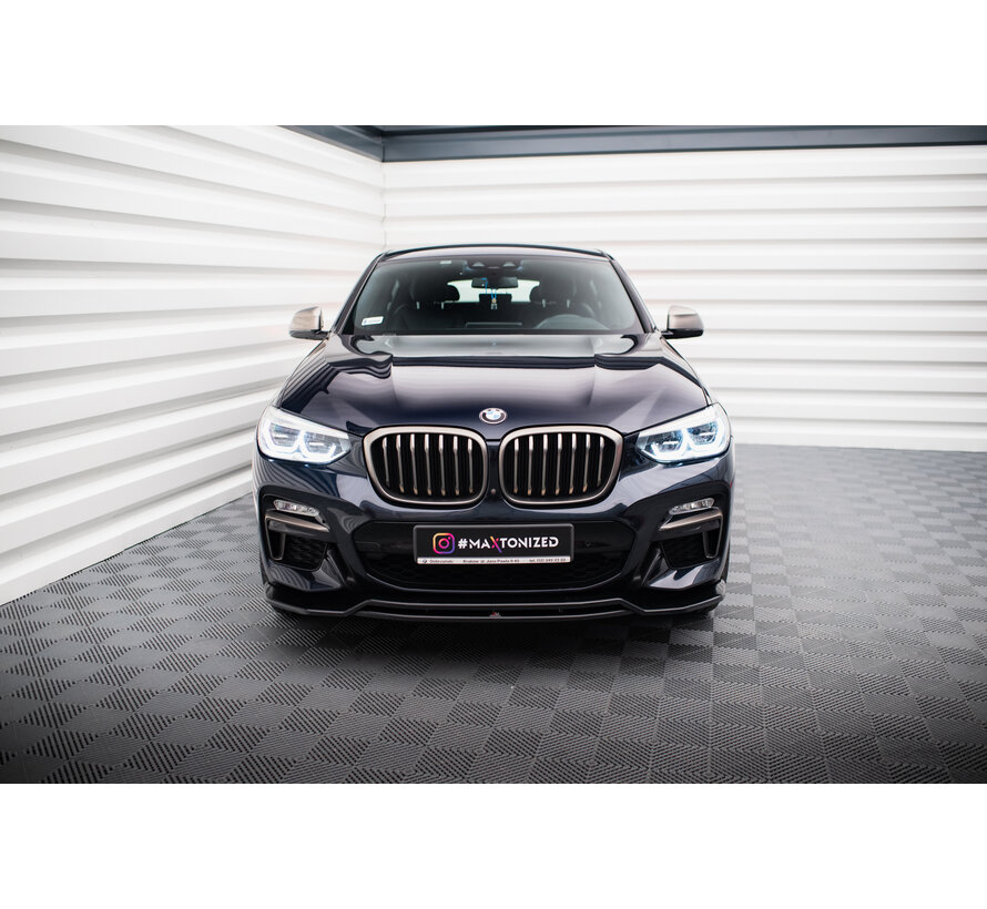 Maxton Design Set of Splitters passend voor BMW X4 M-Pack G02