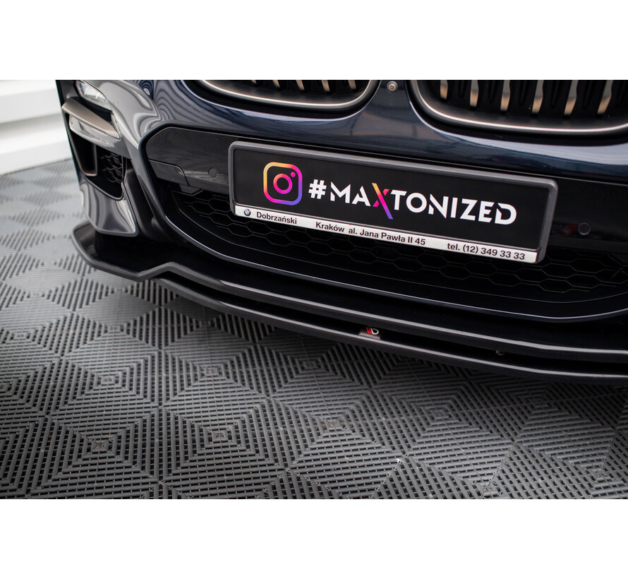 Maxton Design Set of Splitters passend voor BMW X4 M-Pack G02