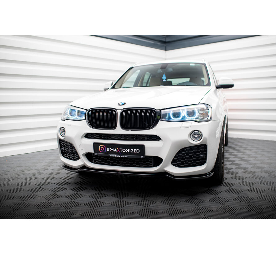 Maxton Design Set of Splitters BMW X3 M-Pack F25 Facelift
