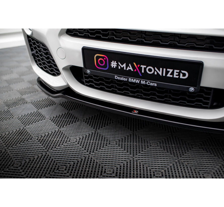 Maxton Design Set of Splitters BMW X3 M-Pack F25 Facelift