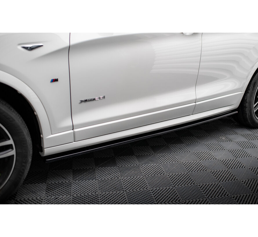 Maxton Design Set of Splitters passend voor BMW X3 M-Pack F25 Facelift