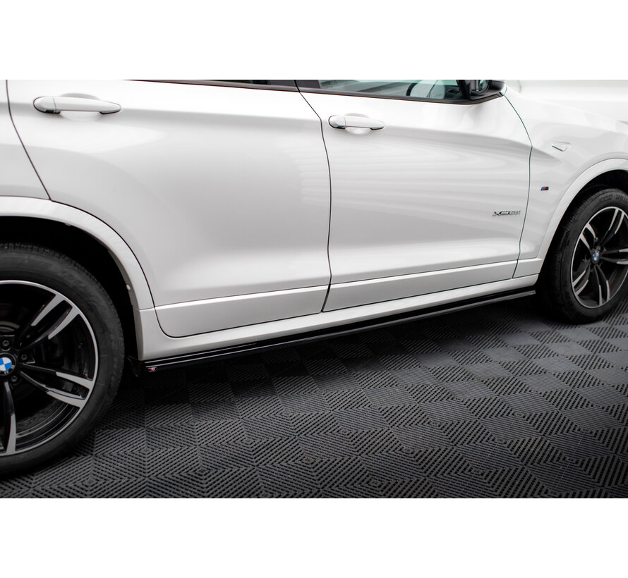 Maxton Design Set of Splitters passend voor BMW X3 M-Pack F25 Facelift