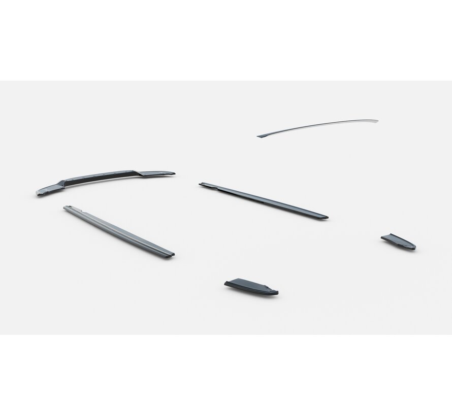 Maxton Design Set of Splitters passend voor BMW X3 M-Pack F25 Facelift