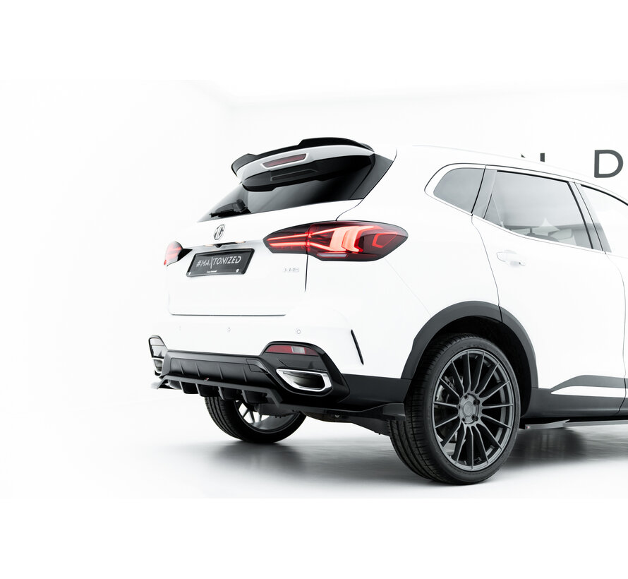 Maxton Design Rear Splitter (with vertical bars) MG HS Mk1 Facelift