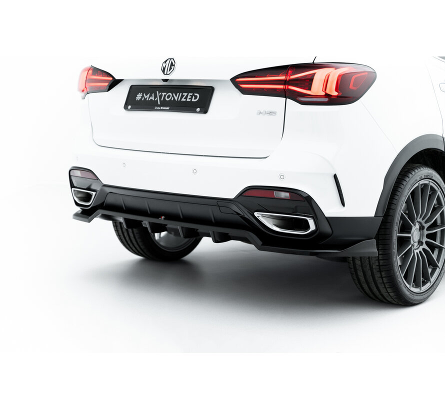 Maxton Design Rear Splitter (with vertical bars) MG HS Mk1 Facelift
