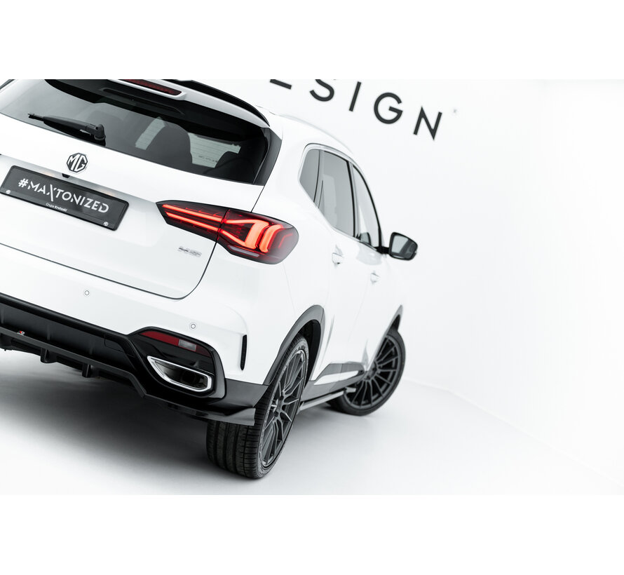 Maxton Design Rear Splitter (with vertical bars) MG HS Mk1 Facelift