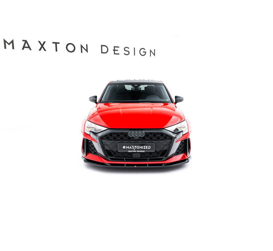 Maxton Design Front Splitter V.1 Audi RS3 Sedan 8Y Facelift