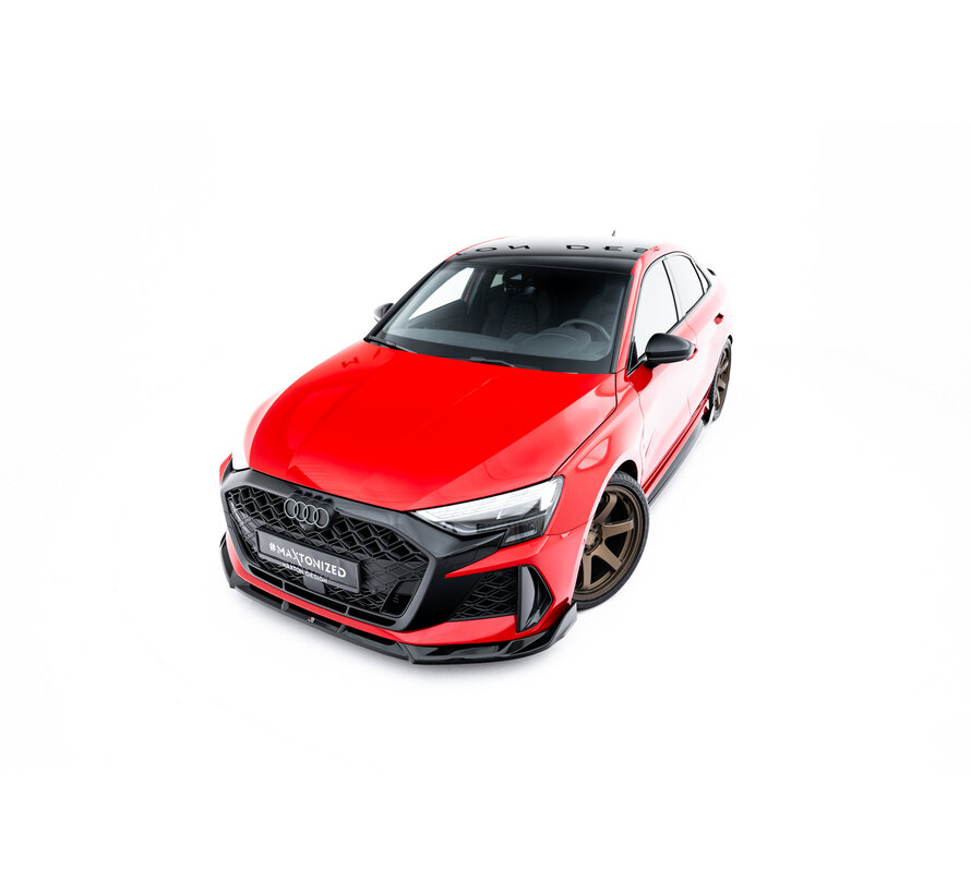 Maxton Design Front Splitter V.3 Audi RS3 Sedan 8Y Facelift