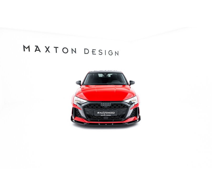 Maxton Design Front Splitter V.3 Audi RS3 Sedan 8Y Facelift