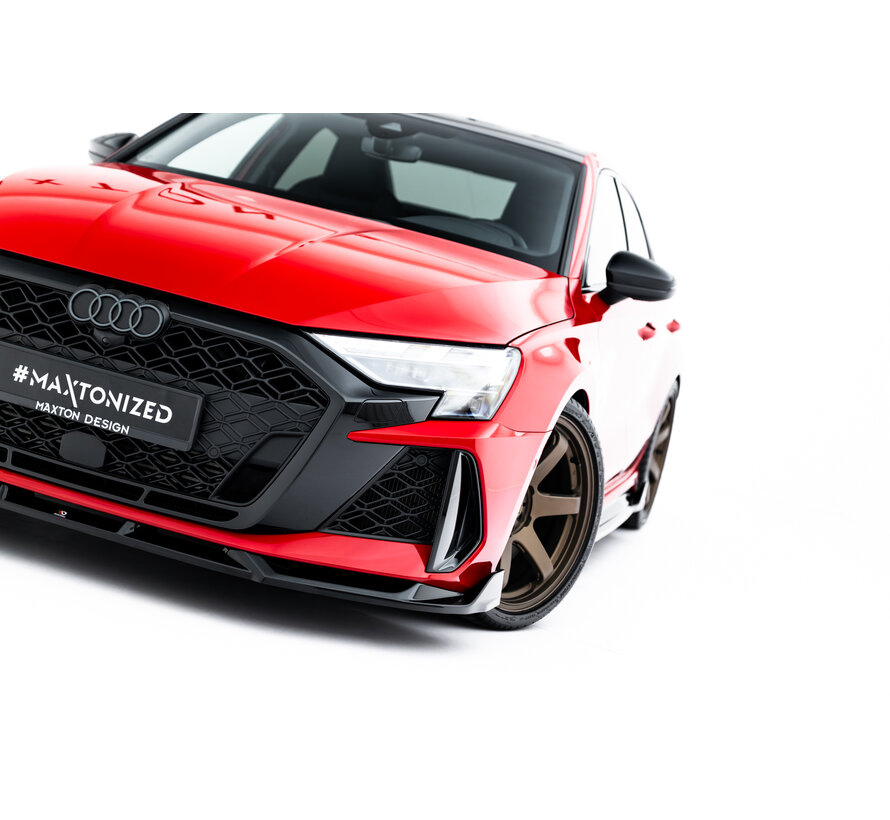 Maxton Design Front Splitter V.3 Audi RS3 Sedan 8Y Facelift
