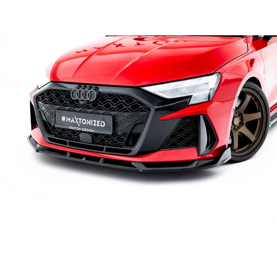 Maxton Design Front Splitter V.3 Audi RS3 Sedan 8Y Facelift