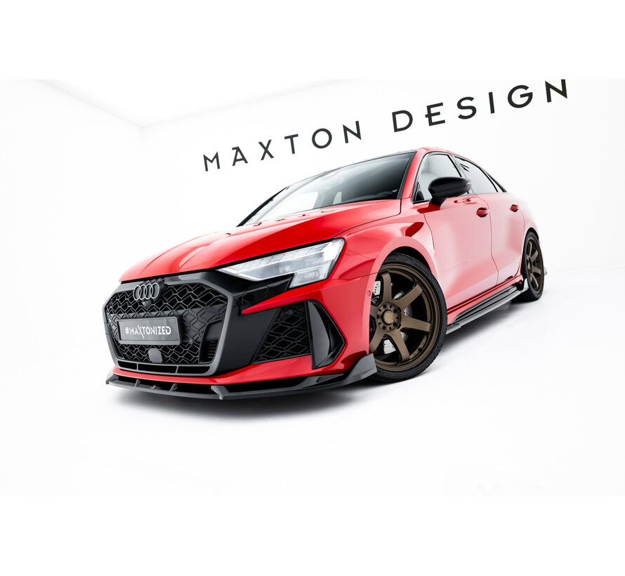 Maxton Design Front Splitter V.3 Audi RS3 Sedan 8Y Facelift