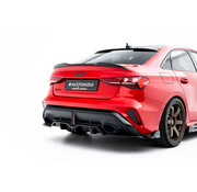 Maxton Design Maxton Design Rear Splitter (with vertical bars) V.2 Audi RS3 Sedan 8Y Facelift