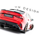 Maxton Design Maxton Design Rear Splitter (with vertical bars) V.1 Audi RS3 Sedan 8Y Facelift