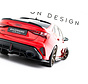 Maxton Design Rear Splitter (with vertical bars) V.1 Audi RS3 Sedan 8Y Facelift