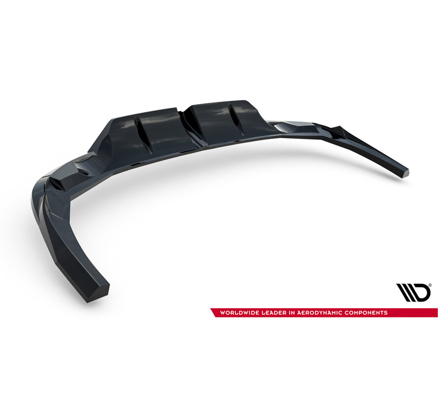 Maxton Design Rear Splitter (with vertical bars) V.1 Audi RS3 Sedan 8Y Facelift