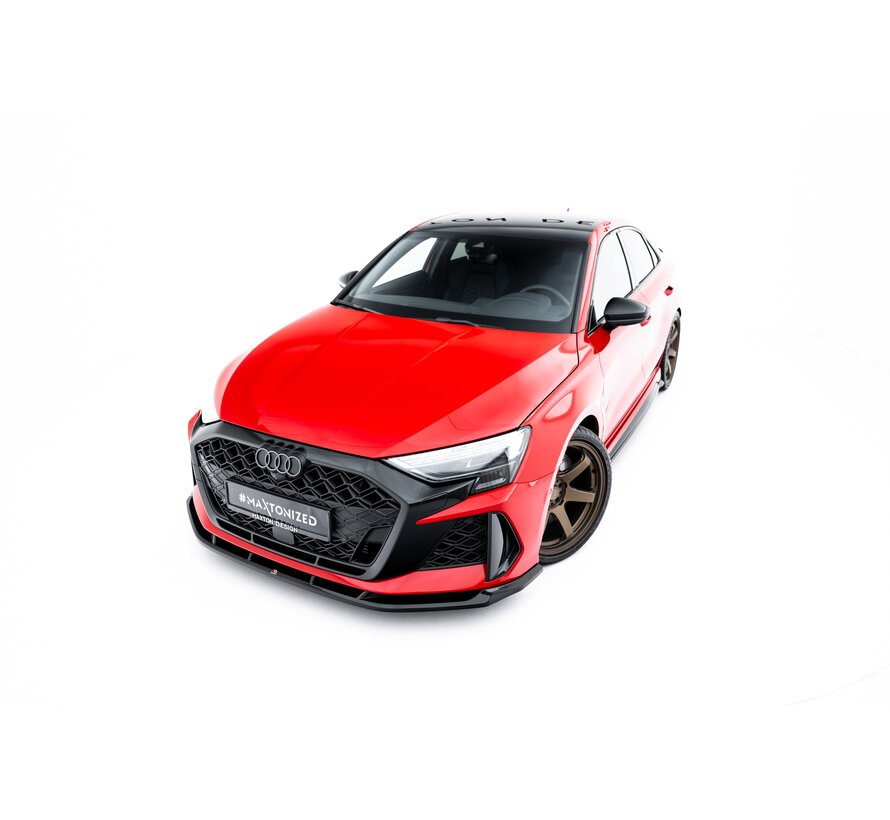 Maxton Design Set of Splitters V.1 Audi RS3 Sedan 8Y Facelift