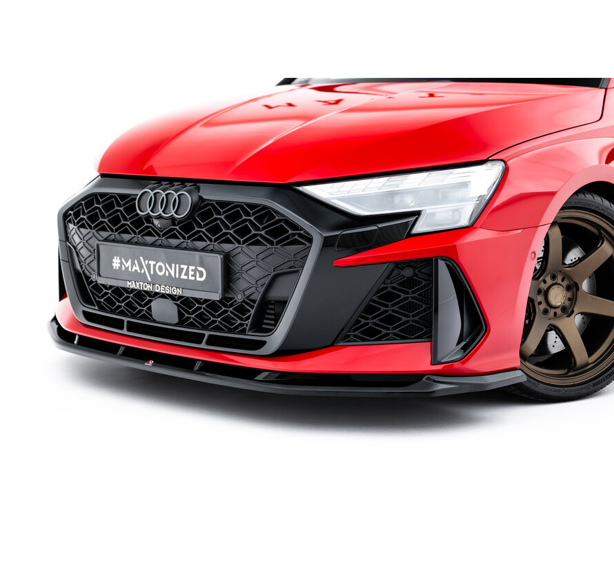 Maxton Design Set of Splitters V.1 Audi RS3 Sedan 8Y Facelift