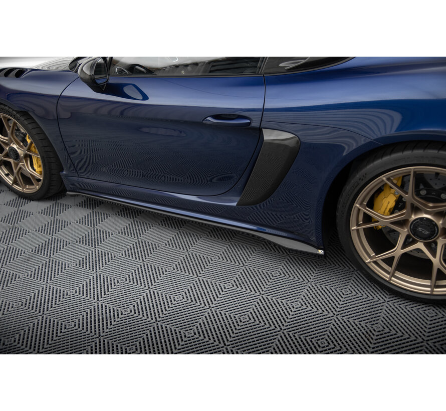 Maxton Design Set of Splitters Porsche 718 Cayman GT4 RS 982c