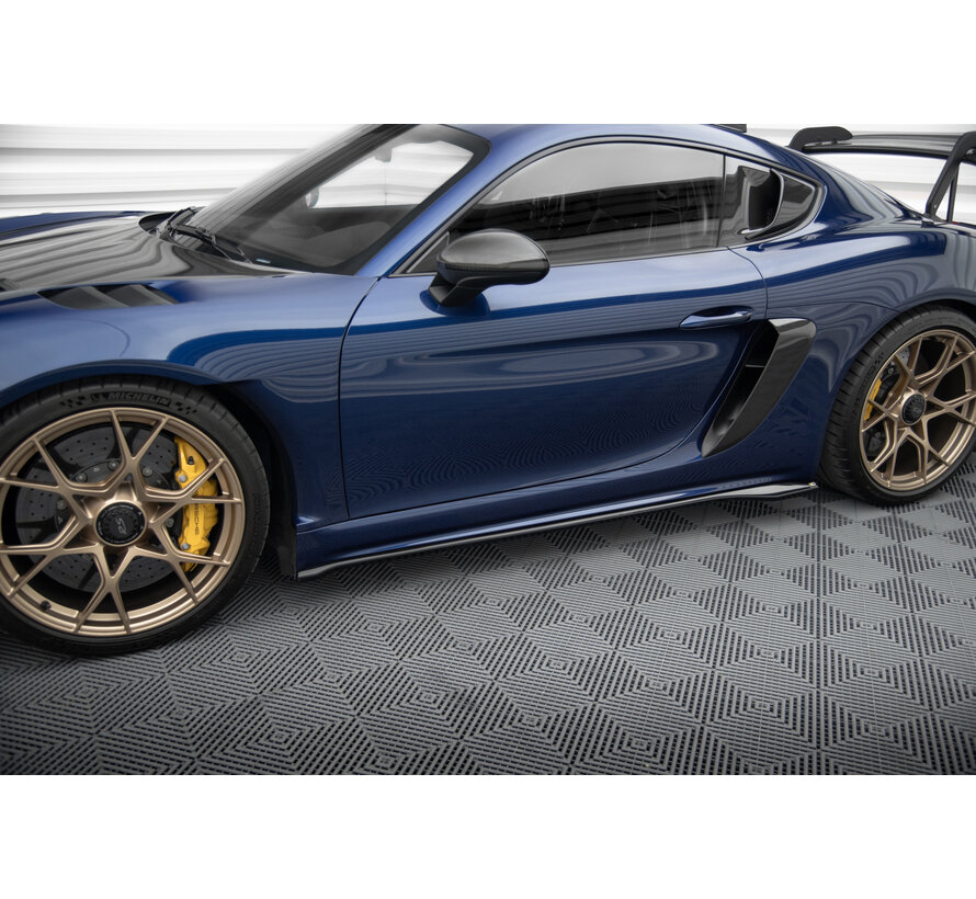 Maxton Design Set of Splitters Porsche 718 Cayman GT4 RS 982c