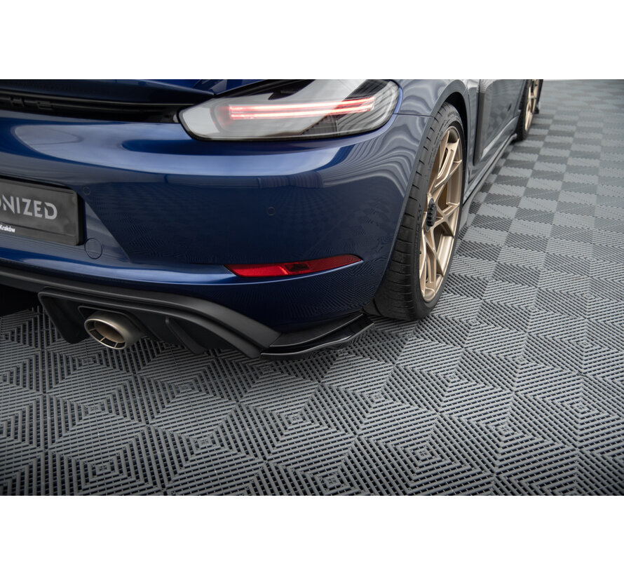 Maxton Design Set of Splitters Porsche 718 Cayman GT4 RS 982c