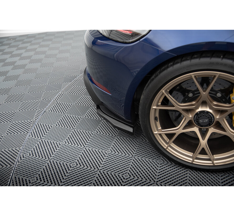 Maxton Design Set of Splitters Porsche 718 Cayman GT4 RS 982c