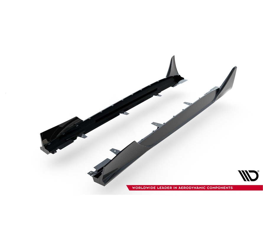 Maxton Design Prepreg Carbon Fiber Side Skirts Mercedes-AMG GT 63 / 55 / 63 S E Performance C192