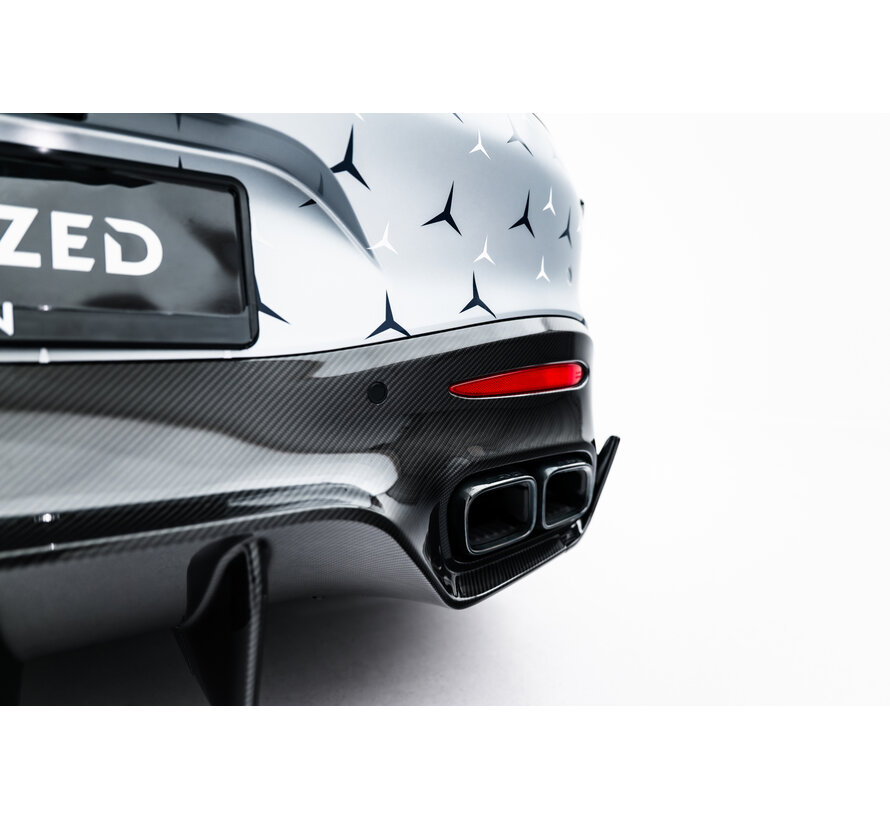 Maxton Design Prepreg Carbon Fiber Rear Diffuser Mercedes-AMG GT 63 / 55 / 63 S E Performance C192