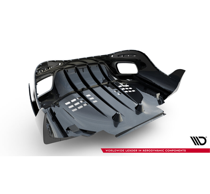 Maxton Design Prepreg Carbon Fiber Rear Diffuser Mercedes-AMG GT 63 / 55 / 63 S E Performance C192