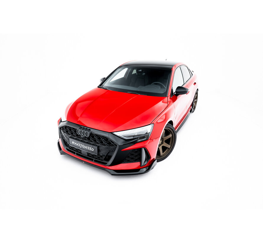 Maxton Design Front Splitter V.2 Audi RS3 Sedan 8Y Facelift