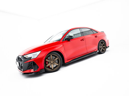 Maxton Design Maxton Design Set of Splitters V.2 Audi RS3 Sedan 8Y Facelift
