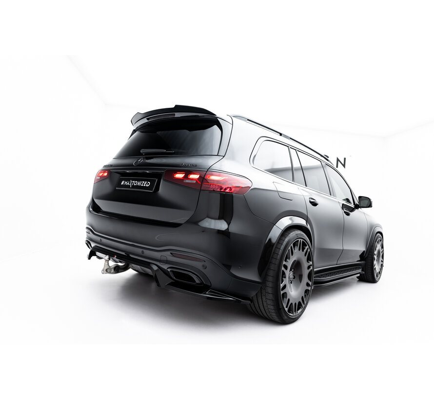 Maxton Design Rear Splitter (with vertical bars) Mercedes-Benz GLS AMG-Line X167 Facelift