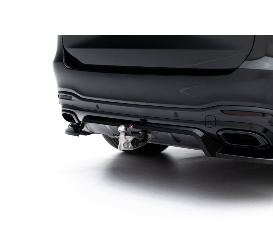 Maxton Design Rear Splitter (with vertical bars) Mercedes-Benz GLS AMG-Line X167 Facelift
