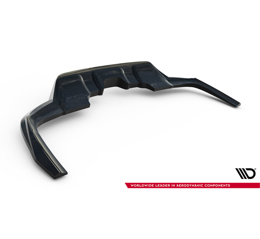 Maxton Design Rear Splitter (with vertical bars) Mercedes-Benz GLS AMG-Line X167 Facelift