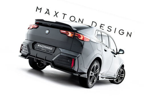 Maxton Design Maxton Design Rear Splitter (with vertical bars) BMW X2 M-Pack / iX2 U10