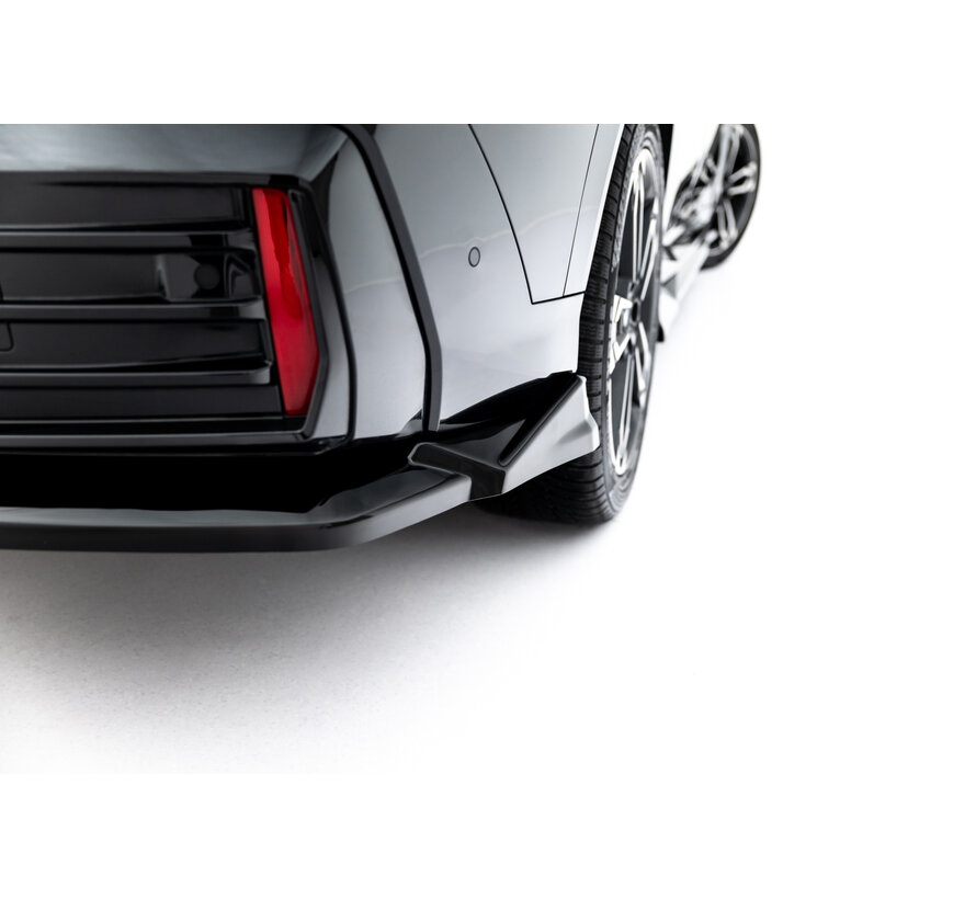 Maxton Design Rear Splitter (with vertical bars) BMW X2 M-Pack / iX2 U10