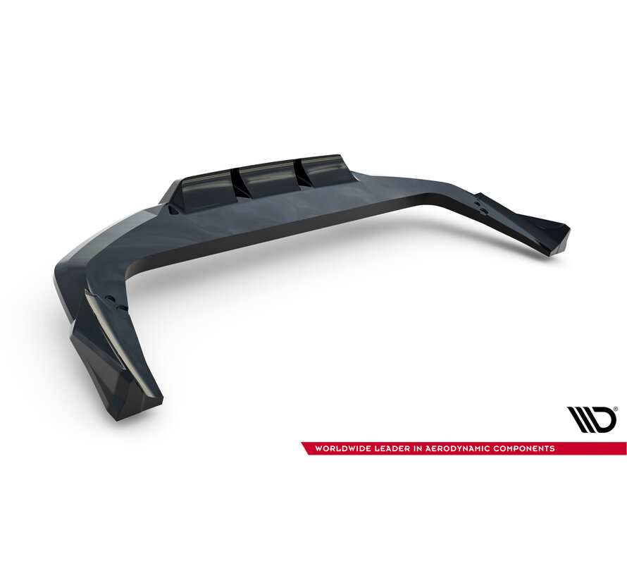 Maxton Design Rear Splitter (with vertical bars) BMW X2 M-Pack / iX2 U10