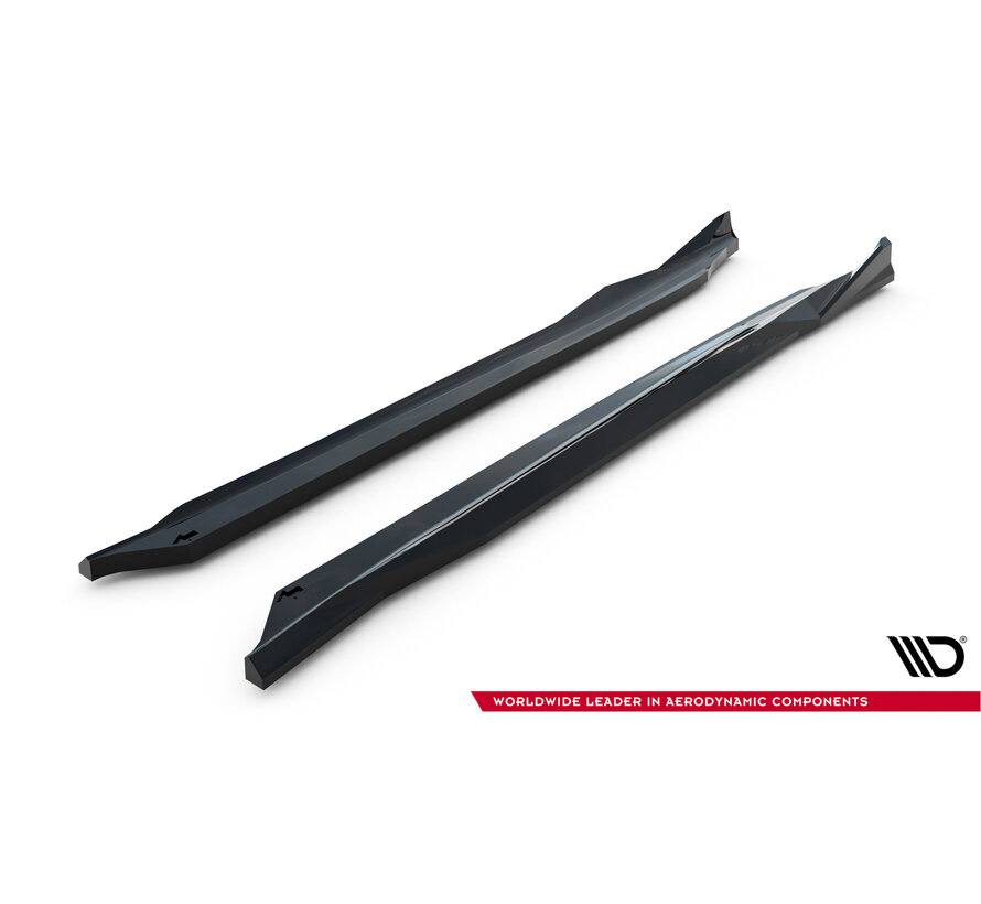 Maxton Design Side Skirts Diffusers BMW X2 M-Pack / iX2 U10