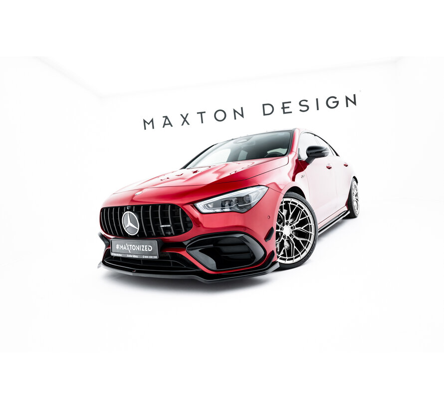 Maxton Design Front Splitter V.4 Mercedes-AMG CLA 45 Aero C118
