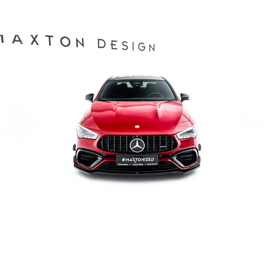 Maxton Design Front Splitter V.4 Mercedes-AMG CLA 45 Aero C118